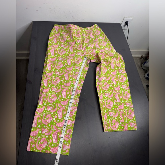 Lilly Pulitzer Shrimp Cocktail Capris Cropped Pants - Picture 8 of 8
